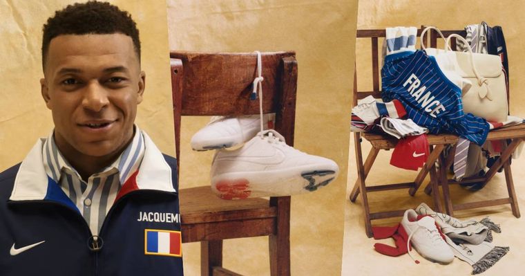 世足還沒開踢先被燒到！Jacquemus × Nike法國隊系列曝光！姆巴佩上身帥翻、球星秒變身時尚男模！