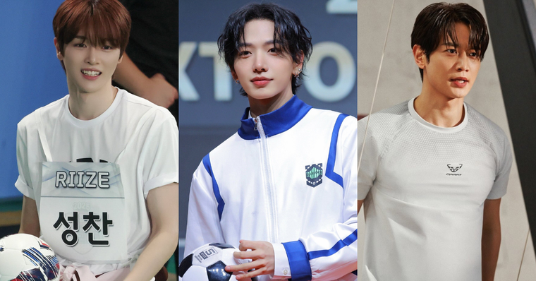 盤點8位「足球超強」的KPOP偶像！珉豪爸爸是足球教練，明宰鉉、成燦都是校隊出身！