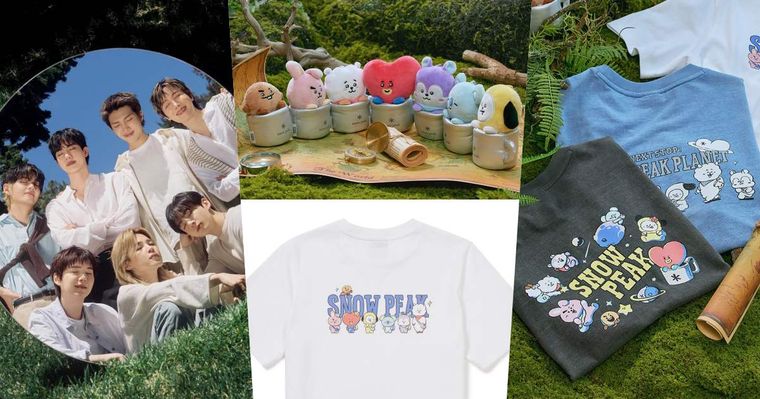 BTS孩子們營業中！Snow Peak聯名BT21萌到犯規！阿米狂問「絨毛鑰匙圈」先結帳再說！