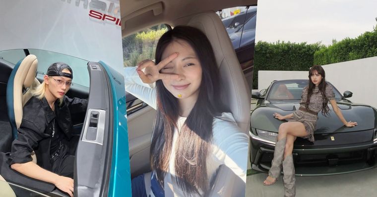 韓星都開哪台名車？TWICE子瑜買保時捷當生日禮物、Felix最愛「這台法拉利」顏色美翻！