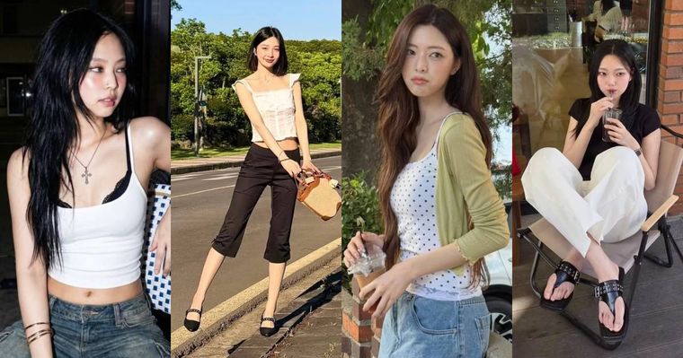 韓妞穿搭大洗牌！七大最夯「夏天關鍵字」一次看！七分褲是今年主角、果凍包高調回歸！