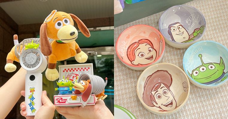 7-11開賣《玩具總動員5》周邊小物！超可愛「彈簧狗收納袋、三眼怪手持風扇、胡迪小碗」都想買！