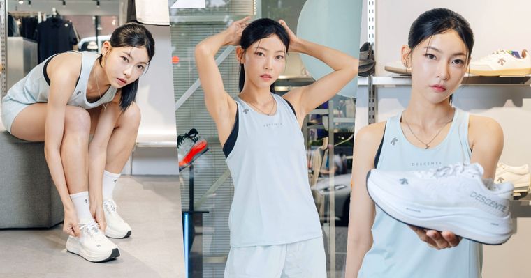 本人好美！《單身即地獄5》田徑女神「金敏智」現身台北！同款水藍跑鞋超好看、理想男友穿搭也公開！