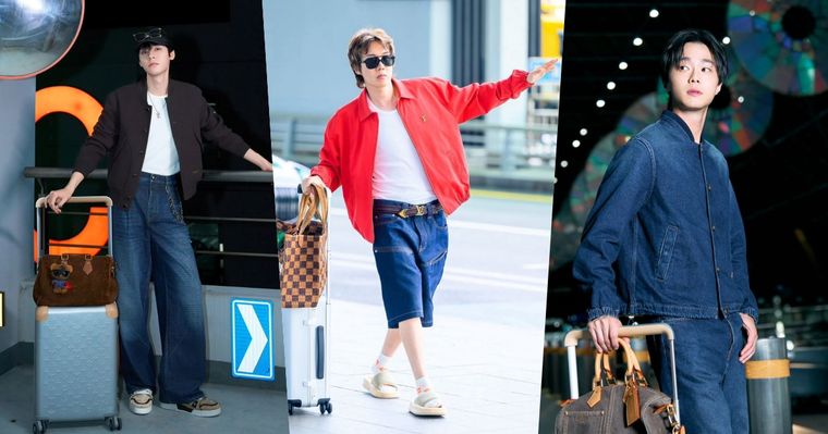 LV時裝周男神小隊出發！j-hope上班路腳步輕盈超可愛！施柏宇、王嘉爾、龔俊也都會去！