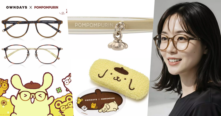 布丁狗粉絲發瘋！OWNDAYS布丁狗聯名再度登場！「絨毛眼鏡盒、眼鏡布」可愛爆、直接變這次主角！