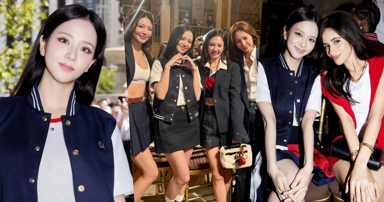 這狀態「嫩的像女大生」！Jisoo紐約Tommy看秀日記來了！少時「孝利秀」兩代女團世紀合照太珍貴！