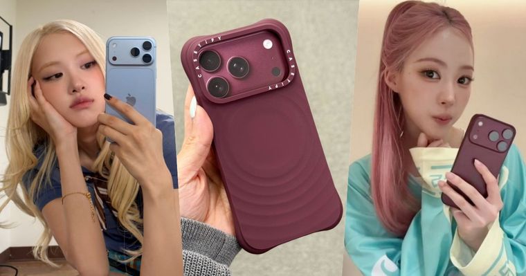 韓星都換了！iPhone 18 Pro冰川藍、勃根地紅手機殼怎麼挑？ CASETiFY波紋手機殼直接搭一套！
