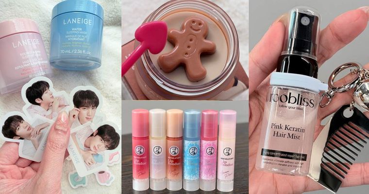 康是美十月美妝新品上架！Jin蘭芝晚安面膜、TWS髮香水、玟奎UNOVE，水光唇彩與柔光底妝一次收！