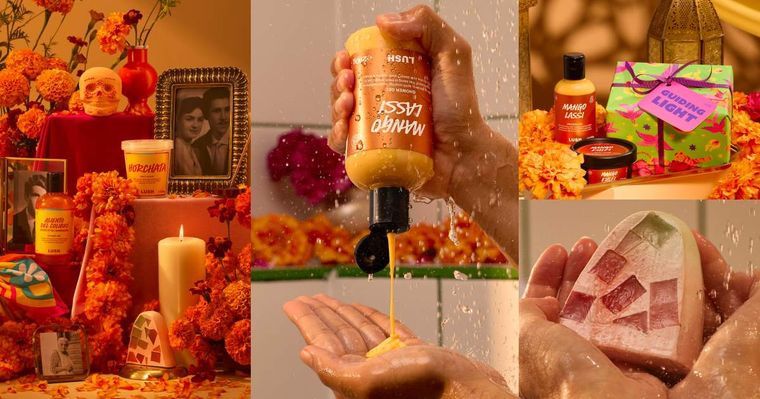 墨西哥、印度傳統文化變香氛！LUSH 2026亡靈節＆排燈節限定系列登場，馬賽克果凍香氛皂太可愛、芒果椰奶沐浴露好香甜！