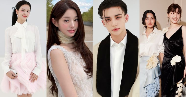 這是什麼電影裡才有的夢幻陣容！迪奧王子公主們「Jisoo、鉉辰、張員瑛」三神在Dior大秀集合！