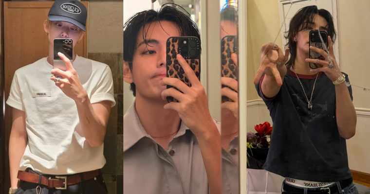 自拍不求人！盤點5位超愛「對鏡自拍」KPOP男愛豆，BTS泰亨幾乎每則貼文都有，SVT DK連入伍照都不放過！