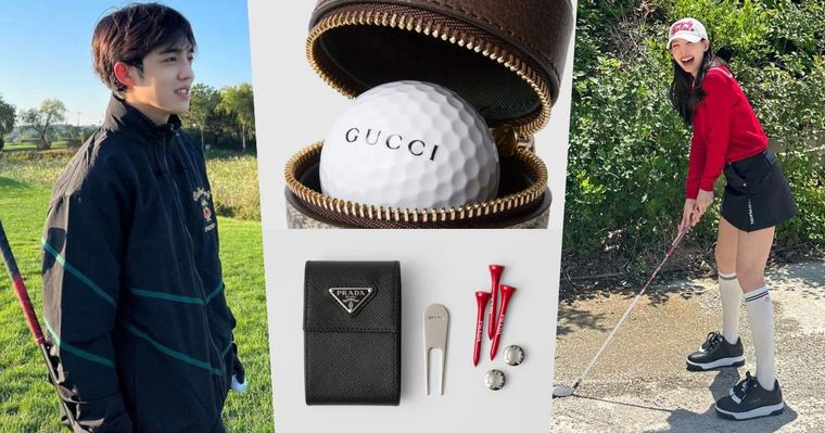韓星瘋高爾夫球！6個超狂精品周邊配件盤點！LV、Gucci連球桿套都不放過！Polo球袋只要萬元初！