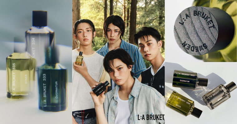 LNGSHOT空降L:A BRUKET首位合作夥伴！全新香水注入清新「潤土香」，把北歐神話變成獨特自然香氣！