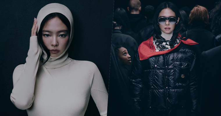 不愧是時尚女王Jennie！最新合作對象是Moncler、更驚喜出鏡新廣告！「白色小麻糬」造型太可愛！