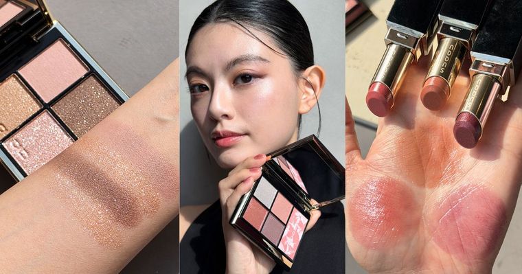 SUQQU冬季、聖誕限定一次看！「茶晶眼頰盤、冰藍玫瑰腮紅、薰衣草蜜粉、微醺紫唇」四大亮點，冬天化妝包就靠這幾款來升級！