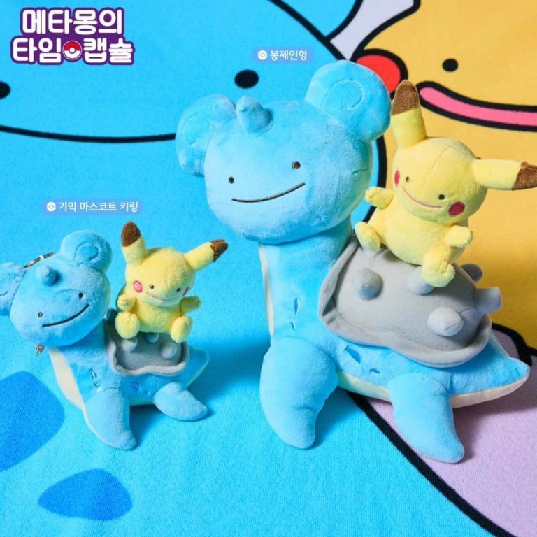 韓國首爾樂天世界限時化身「寶可夢小鎮」！巨大百變怪皮卡丘拉普拉斯、百變怪花園好拍到手機沒電！-14