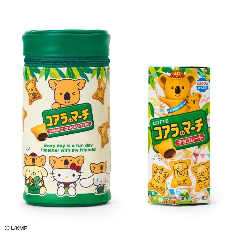 三麗鷗跟樂天小熊聯名了！萌翻「無尾熊變裝布丁狗絨毛吊飾、小熊餅乾化妝包」全都想擁有！-12