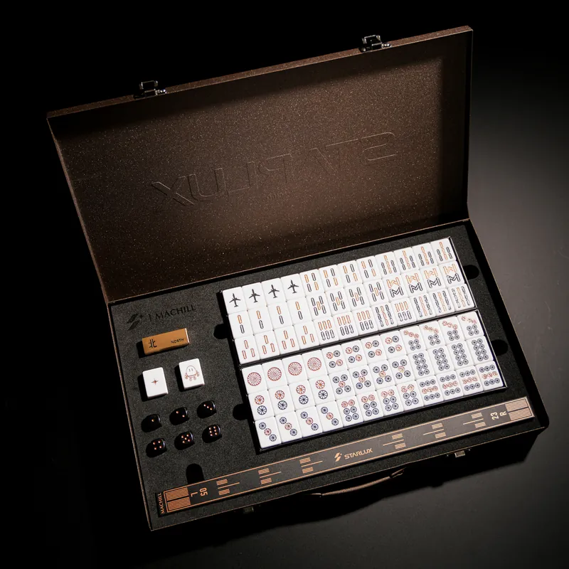 2024過年必備！星宇航空主題麻將組「跑道牌尺、飛機一條」精緻到捨不得打！-6