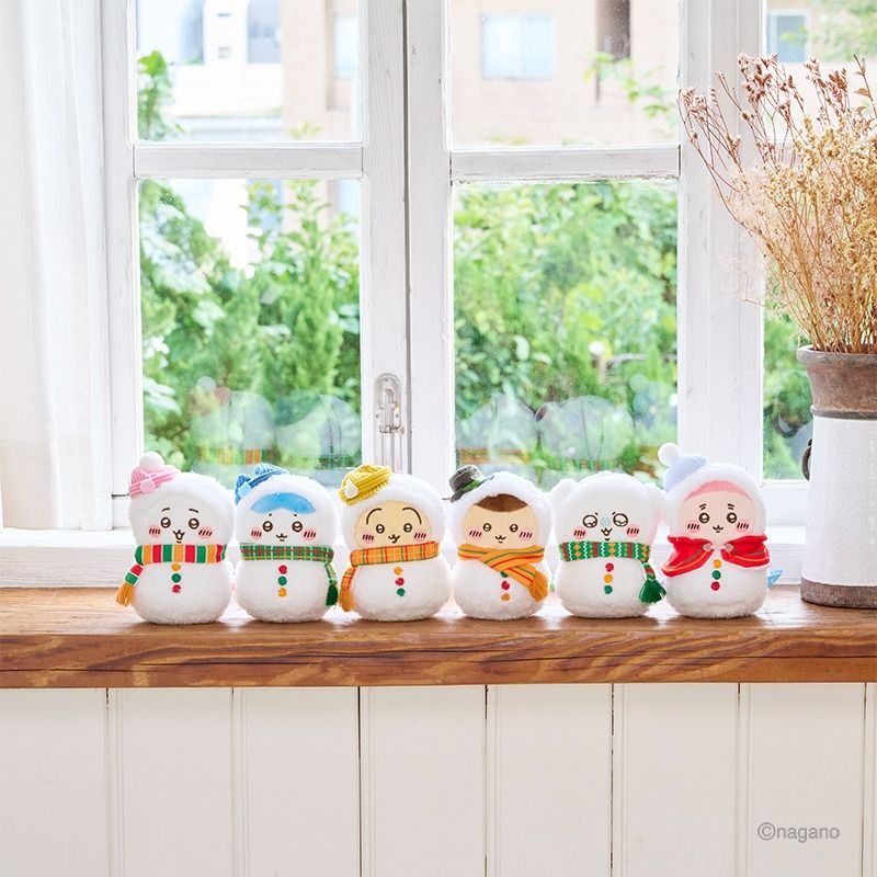 日妞社群暴動！超可愛「雪人吉伊卡哇一番賞」小八雪人玩偶、那孩子抱枕、奧德小夜燈這天軟萌開賣！-5