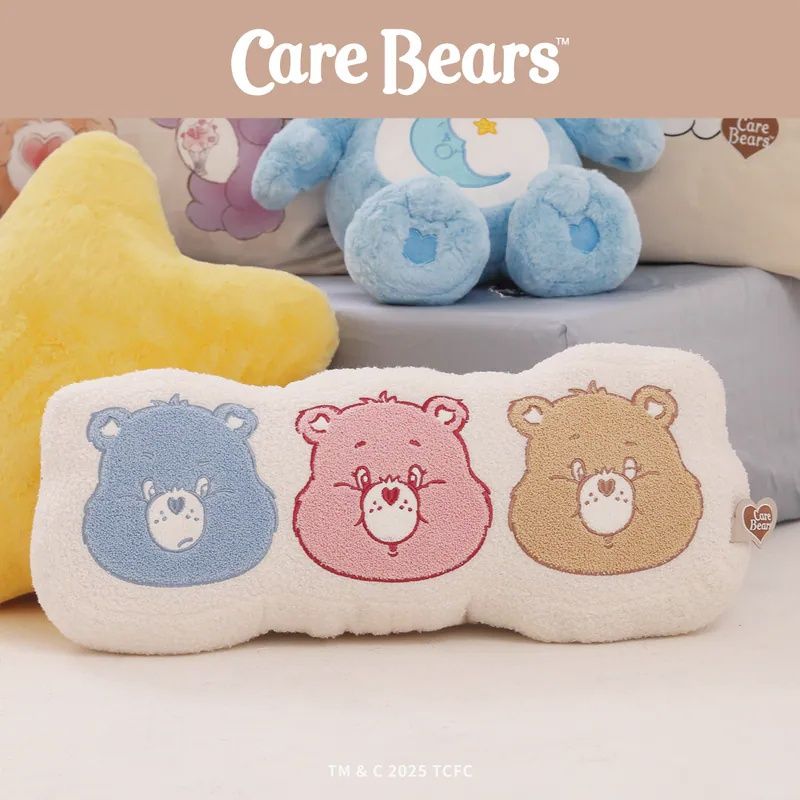 彩虹熊粉瘋掉！Care Bears聯名家居用品「立體熊耳床包組、晚安熊蓋毯、大頭熊抱枕」台灣就買得到！-10