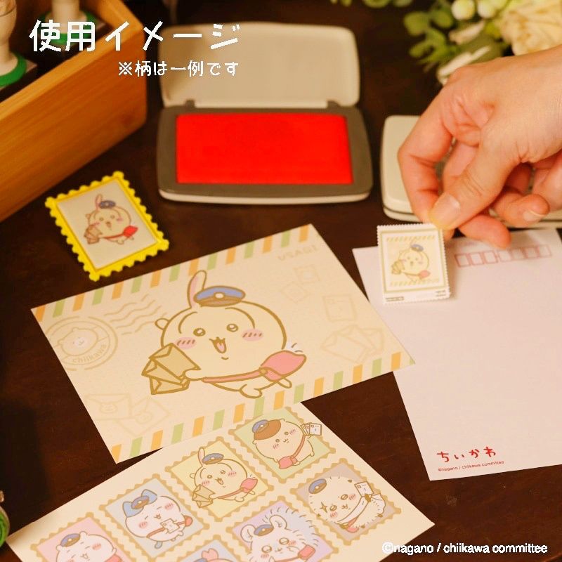 吉伊卡哇跟日本郵局聯名了！超可愛「郵差烏薩奇郵票+明信片組、小八日期戳章」全都想收藏！-11
