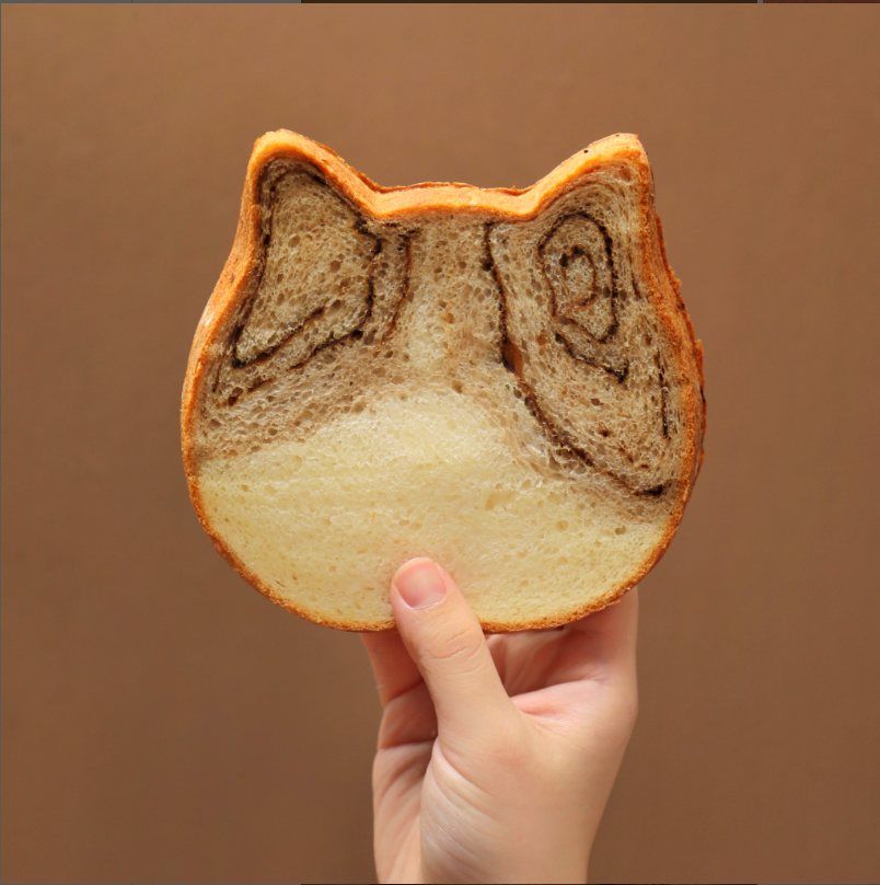 貓咪吐司新口味！大人系「卡布奇諾吐司」滿滿咖啡香、貓貓小臉超療癒！-3