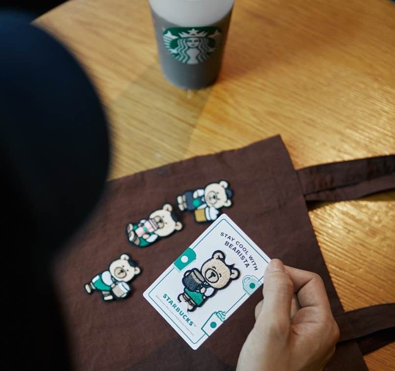 2024星巴克超萌「小熊刺繡布章」免費送！8款造型可愛翻、快看如何獲得！-5