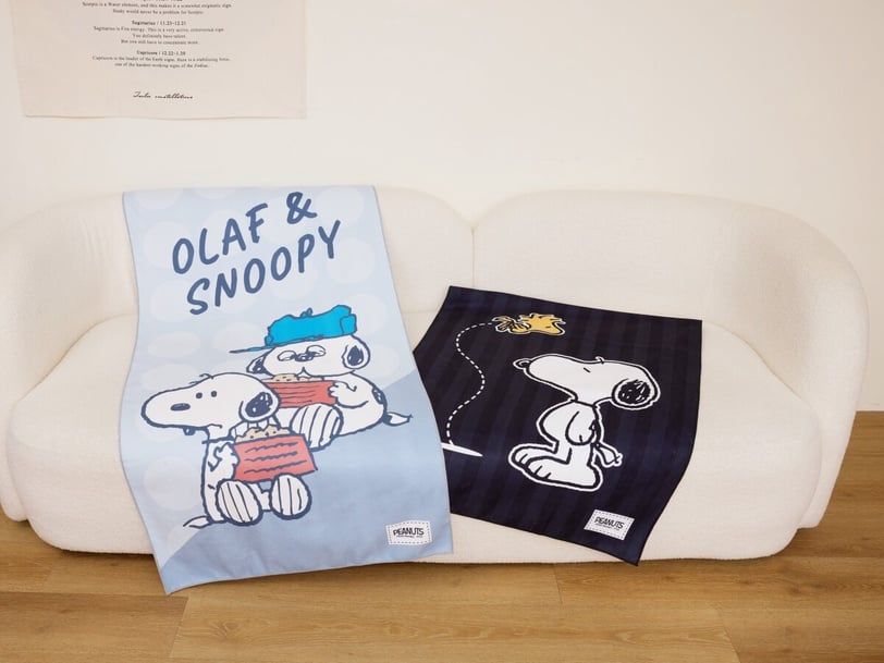 康是美SNOOPY加價購這天開跑！「史努比&奧拉夫擦手巾組」萌翻天、還能抽超巨大史努比玩偶！-9