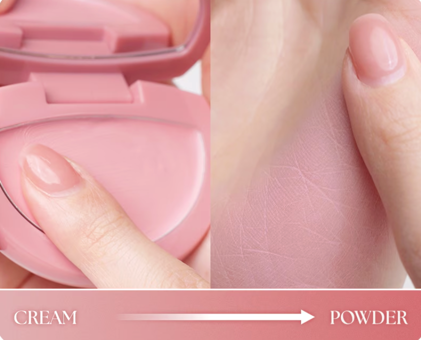 hince把半月型包包變成腮紅！全新霜轉粉質地，既融膚自然、又能柔焦磨皮，日本搶先上市秒成熱賣款！-11