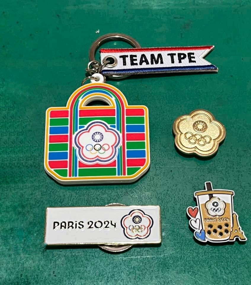 各國選手都搶著要交換！2024巴黎奧運中華隊「珍奶徽章」超可愛！一般人也可以免費獲得！-5
