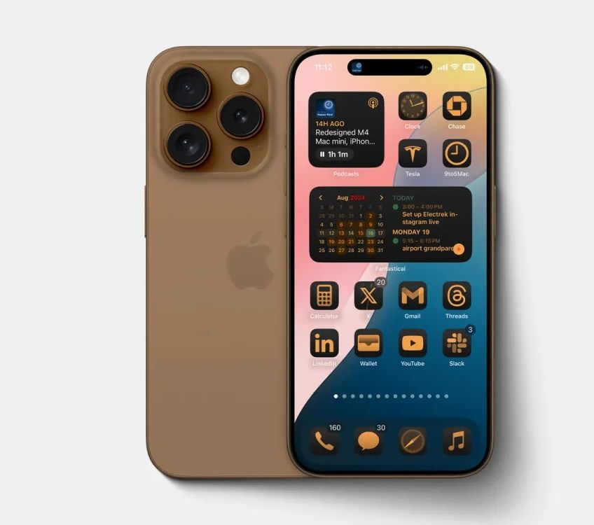 跟玫瑰金說再見？iPhone 16 Pro超美新色「沙漠玫瑰古銅」色曝光？！看完想換手機了！-5