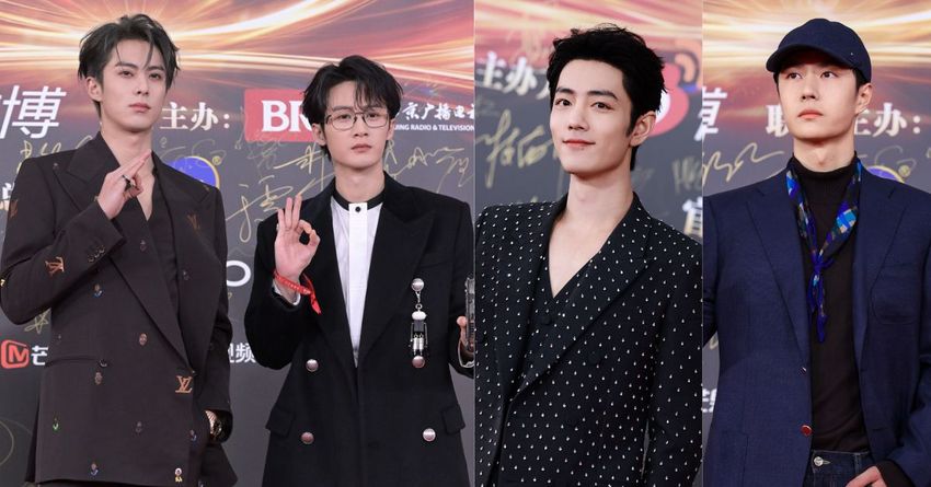 2023微博之夜出席男星紅毯造型直擊！「雙帥」王鶴棣&檀健次合體搞笑