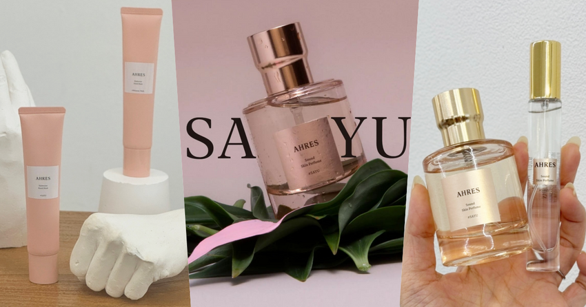 日本表參道必逛小眾香氛AHRES登台！賣到缺貨「SAYU」香水，屬於日本