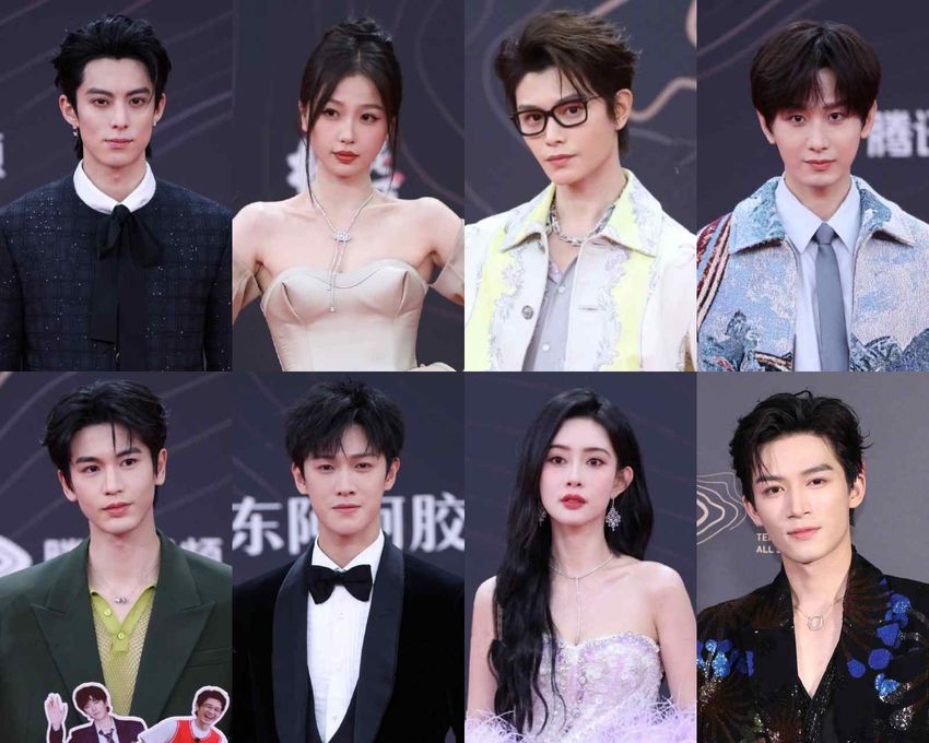 2024騰訊視頻星光大賞完整出席名單！虞書欣合體丁禹兮放閃，李昀銳孟子