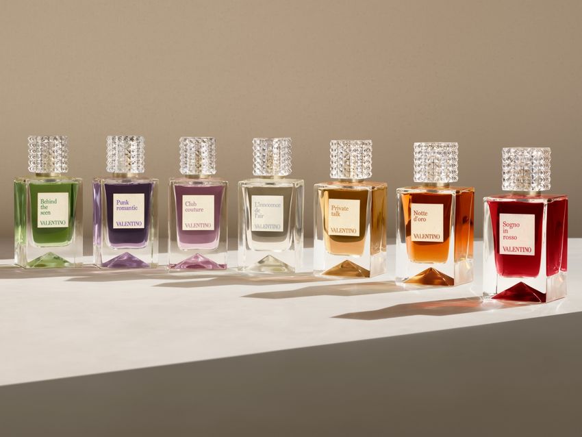 檀健次最愛這品牌！VALENTINO「高級訂製香水」上市，全透明玻璃瓶身