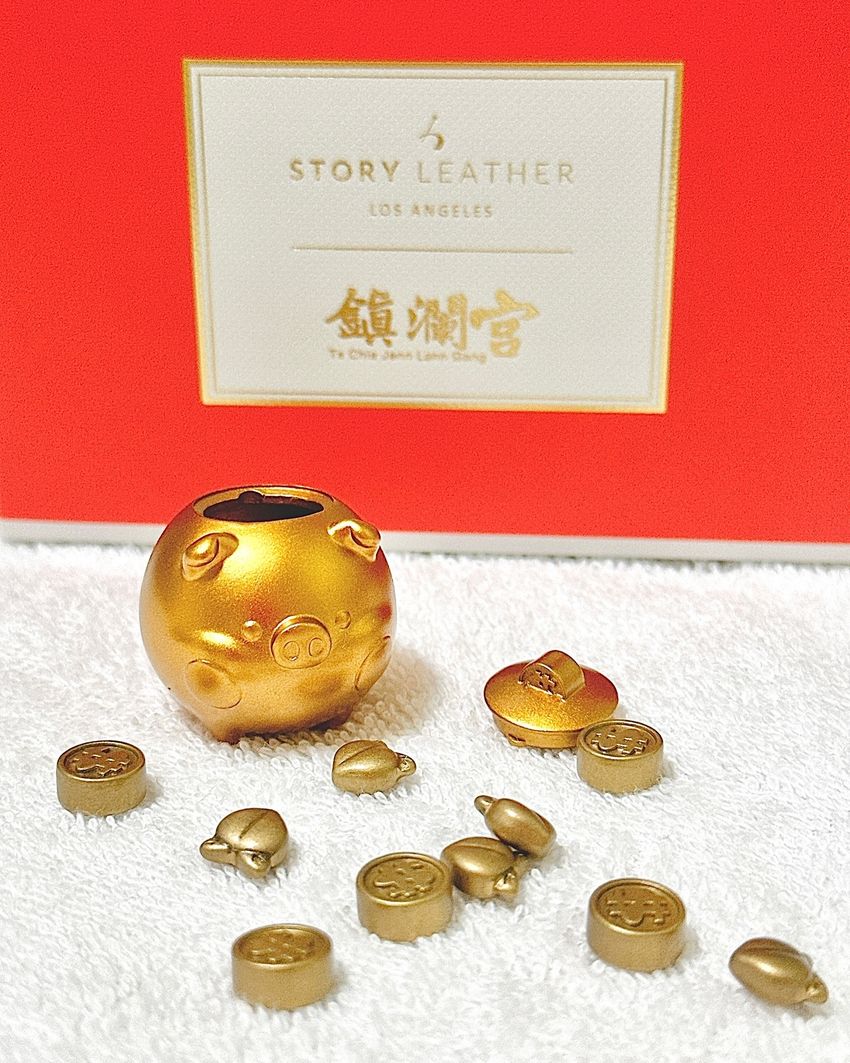 🌟 #鎮瀾宮⛩ 保佑你🐷 #豬事大吉發財糕｜ POPO筆記