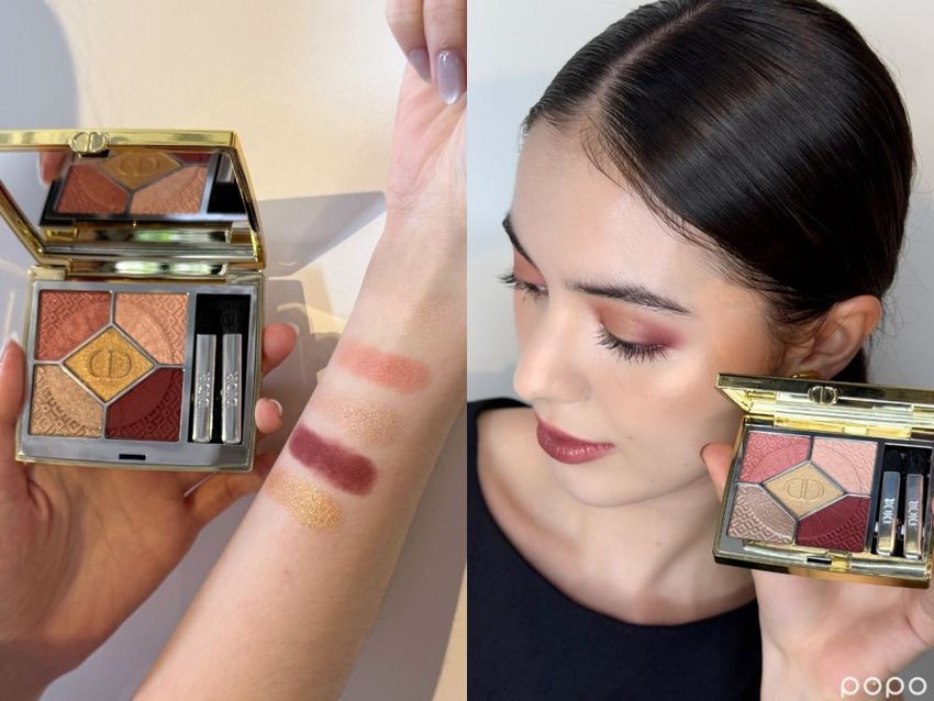 2024聖誕限量眼影盤推薦！YSL、DIOR、SUQQU細緻珠光天花板，RMK今年最粉嫩時尚！-5