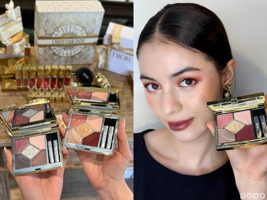 2024聖誕限量眼影盤推薦！YSL、DIOR、SUQQU細緻珠光天花板，RMK今年最粉嫩時尚！-6
