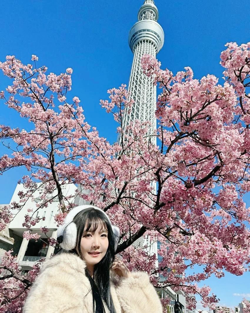 2025日本東京6大賞櫻景點推薦！木場公園爆美粉白櫻花海、隅田公園捕捉晴空塔櫻花美景夢幻炸！-5