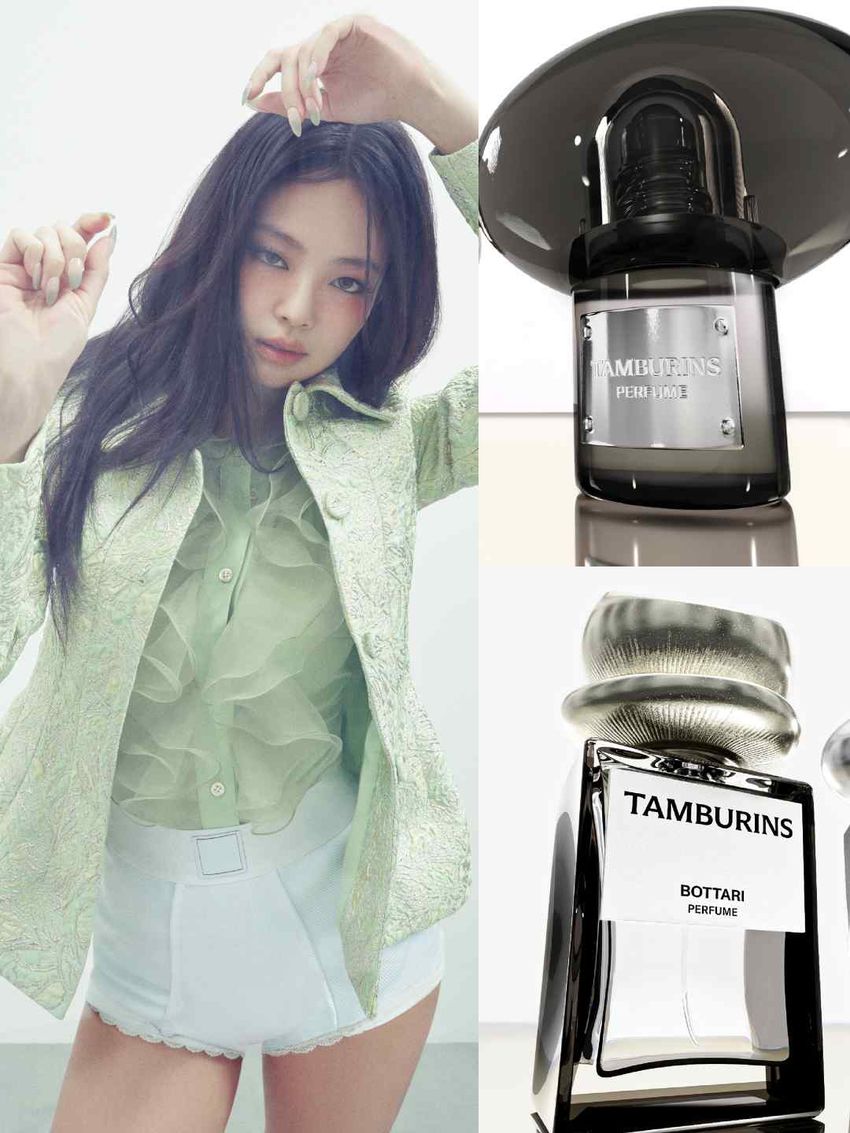 韓國小眾香氛TAMBURINS攜手JENNIE推出全新香水系列「BOTTARI」形象廣告
