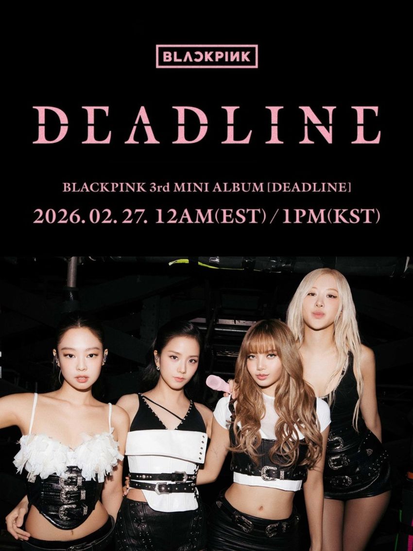 終於要出新專輯了！BLACKPINK宣布2/27以迷你三輯《DEADLINE》正式回歸！ ｜ POPO筆記