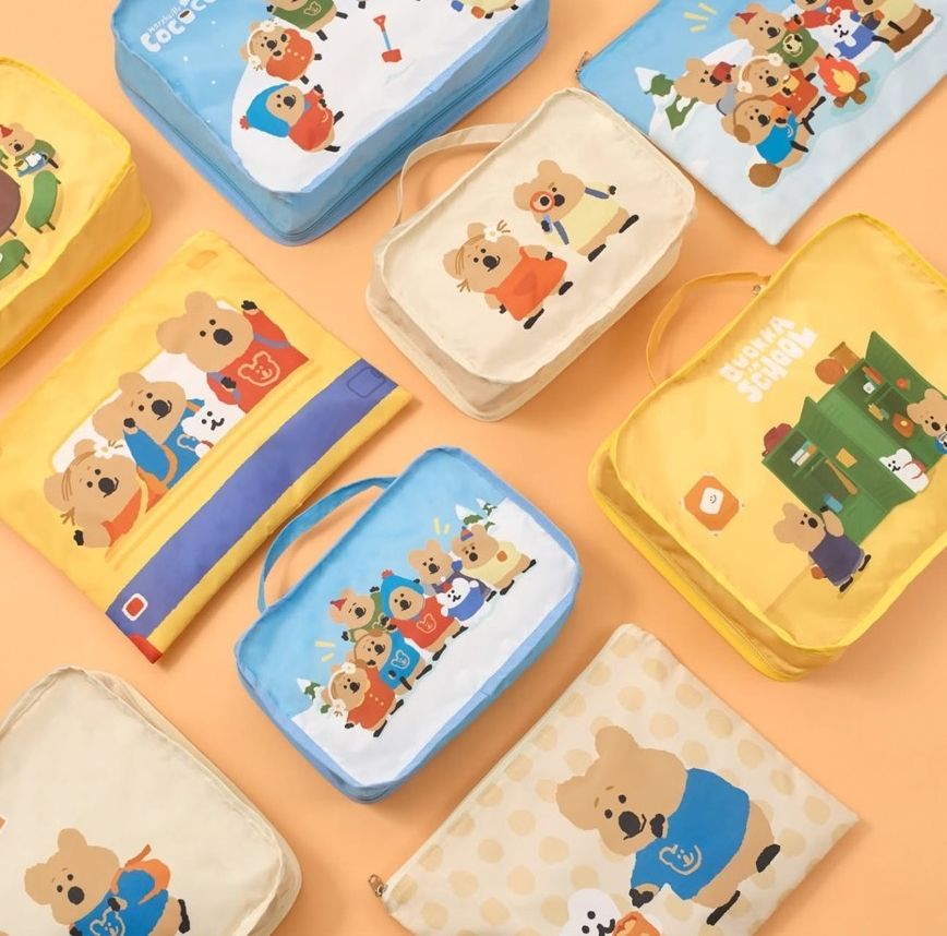 7-11開賣超實用DINOTAENG周邊小物！萌翻「QUOKKA盥洗包、FATTY證件套、行李束帶」百元就能收！-4