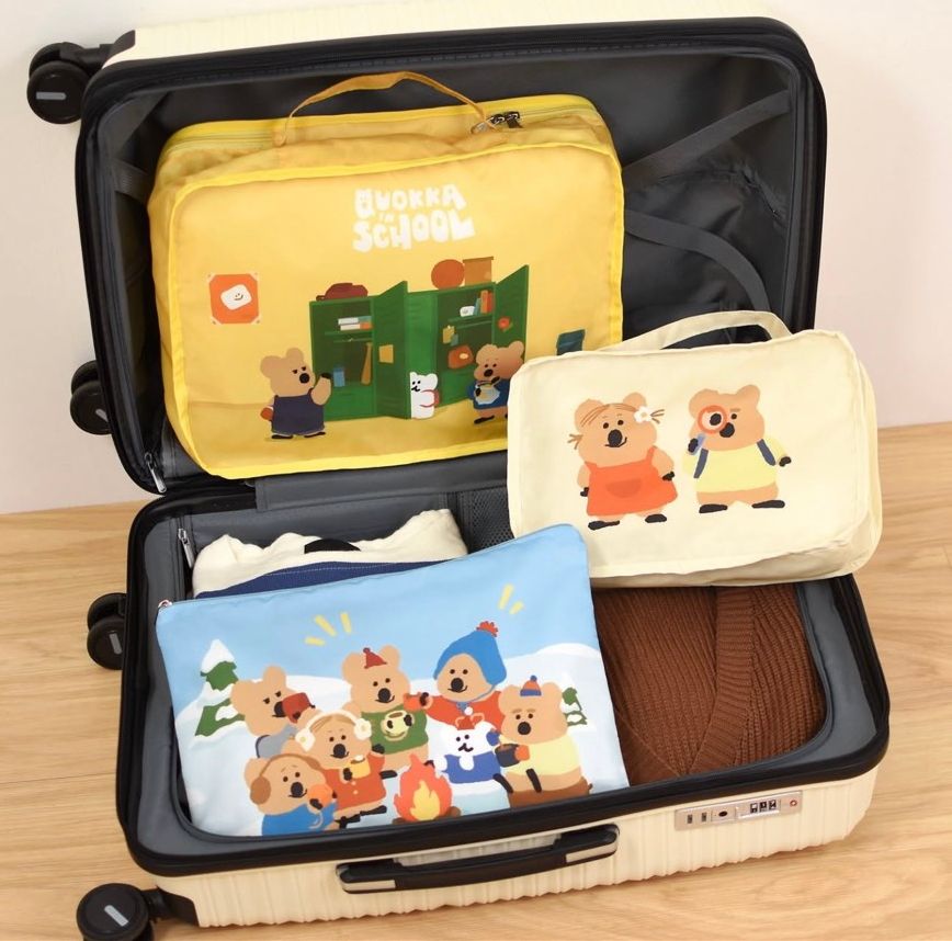 7-11開賣超實用DINOTAENG周邊小物！萌翻「QUOKKA盥洗包、FATTY證件套、行李束帶」百元就能收！-3