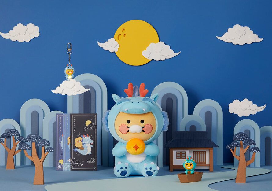 2024 Kakao Friends金龍年系列登場！春植萊恩化身小恐龍玩偶、吊飾可愛到全想帶回家！-2
