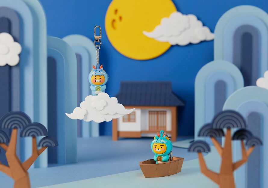 2024 Kakao Friends金龍年系列登場！春植萊恩化身小恐龍玩偶、吊飾可愛到全想帶回家！-7