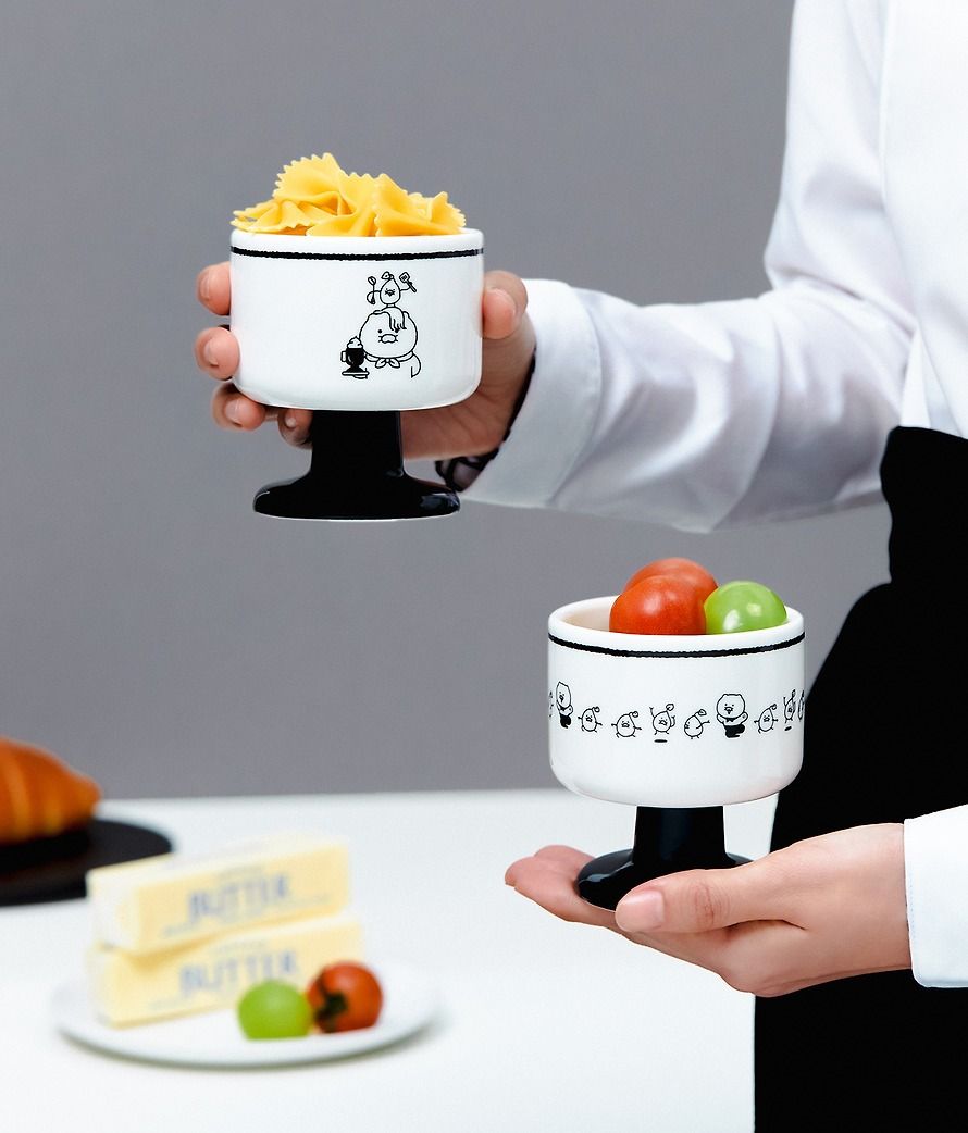 Kakao Friends跟《黑白大廚2》聯名了！超可愛「白湯匙主廚萊恩、做拔絲地瓜春植」韓妞都在搶！-2