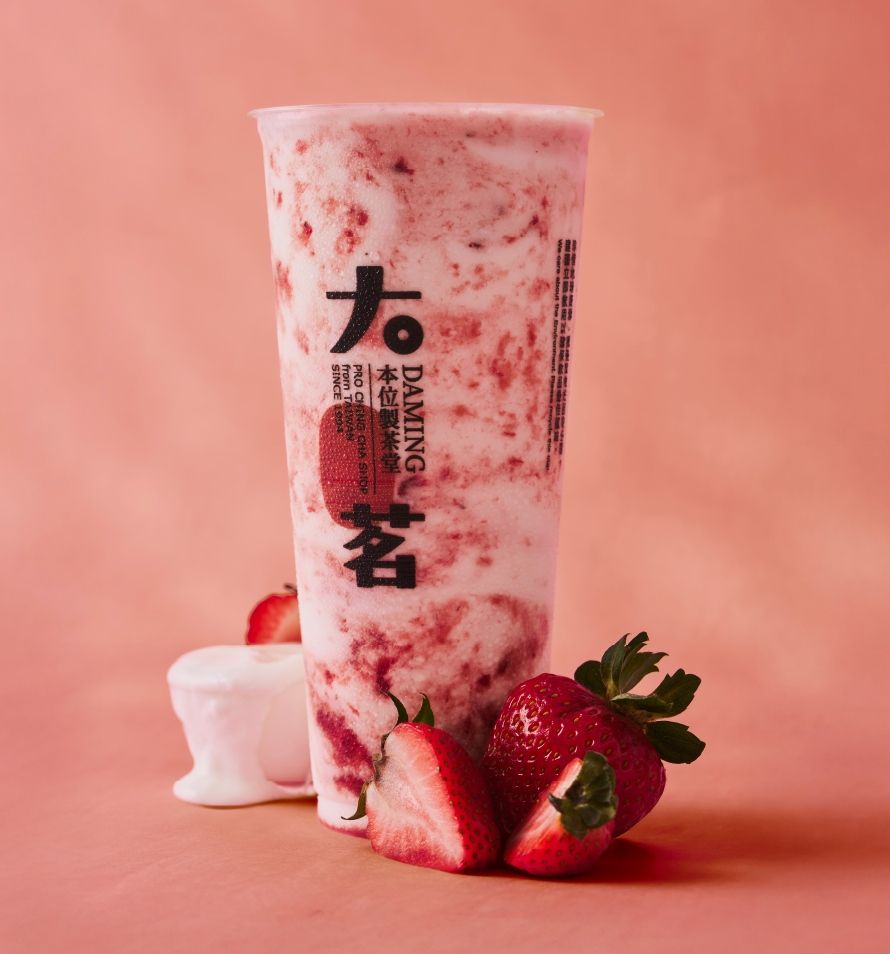 2026草莓季必喝手搖飲推薦！大茗「草莓優格飲」網友都狂推、五桐號「奶霜草莓奶酪」不喝會後悔！-7