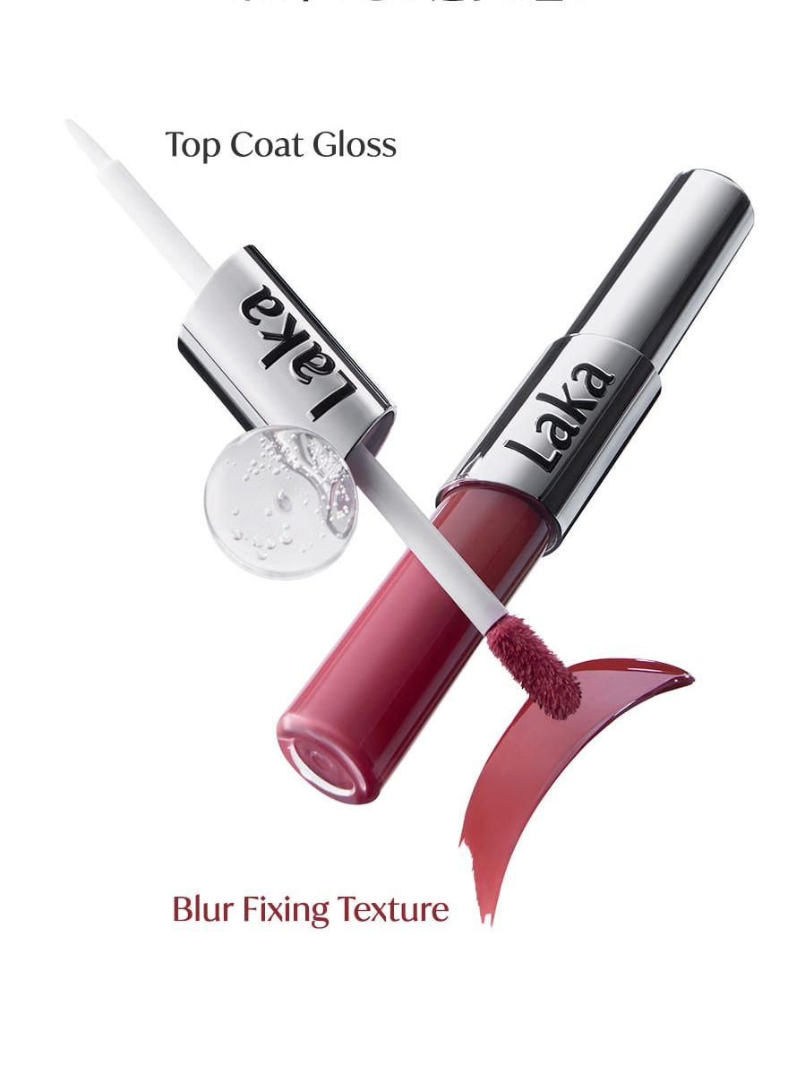 日女熱議CHANEL平替！Laka雙頭唇釉日本搶先開賣即爆紅，奶霜霧面＋水光唇蜜兩種質地，網友實測真的12小時不沾杯？！-13