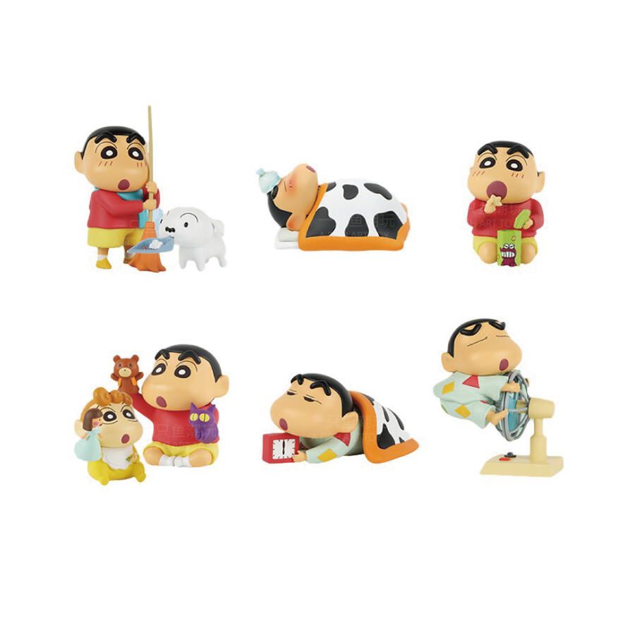 日妞也瘋搶！7-11開賣蠟筆「小新日常」公仔！吃零食小新、陪玩小新⋯全都萌翻天！-6