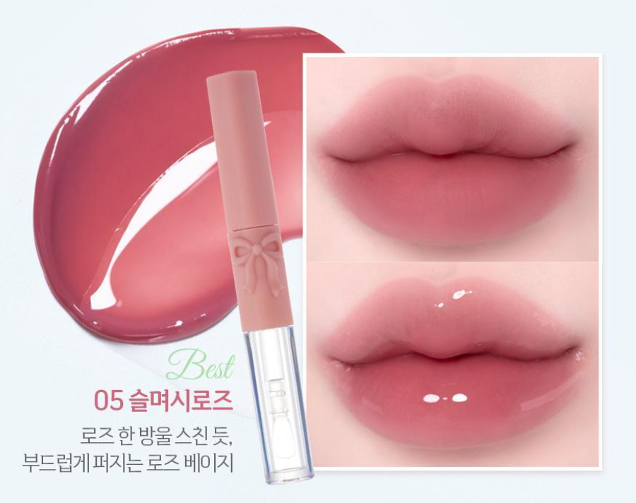 把法式梳妝台搬進現實！ETUDE復古蝴蝶結系列「立體蝴蝶結雙頭唇釉、奶油蛋糕眼彩」低飽和調色＋芭蕾風設計少女感爆發了！-11